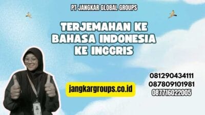 Terjemahan Ke Bahasa Indonesia Ke Inggris