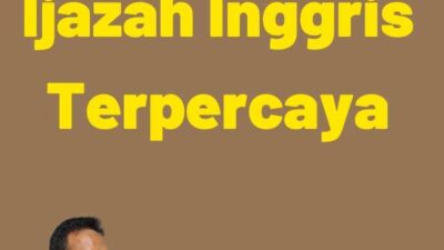 Tersumpah Ijazah Inggris Terpercaya