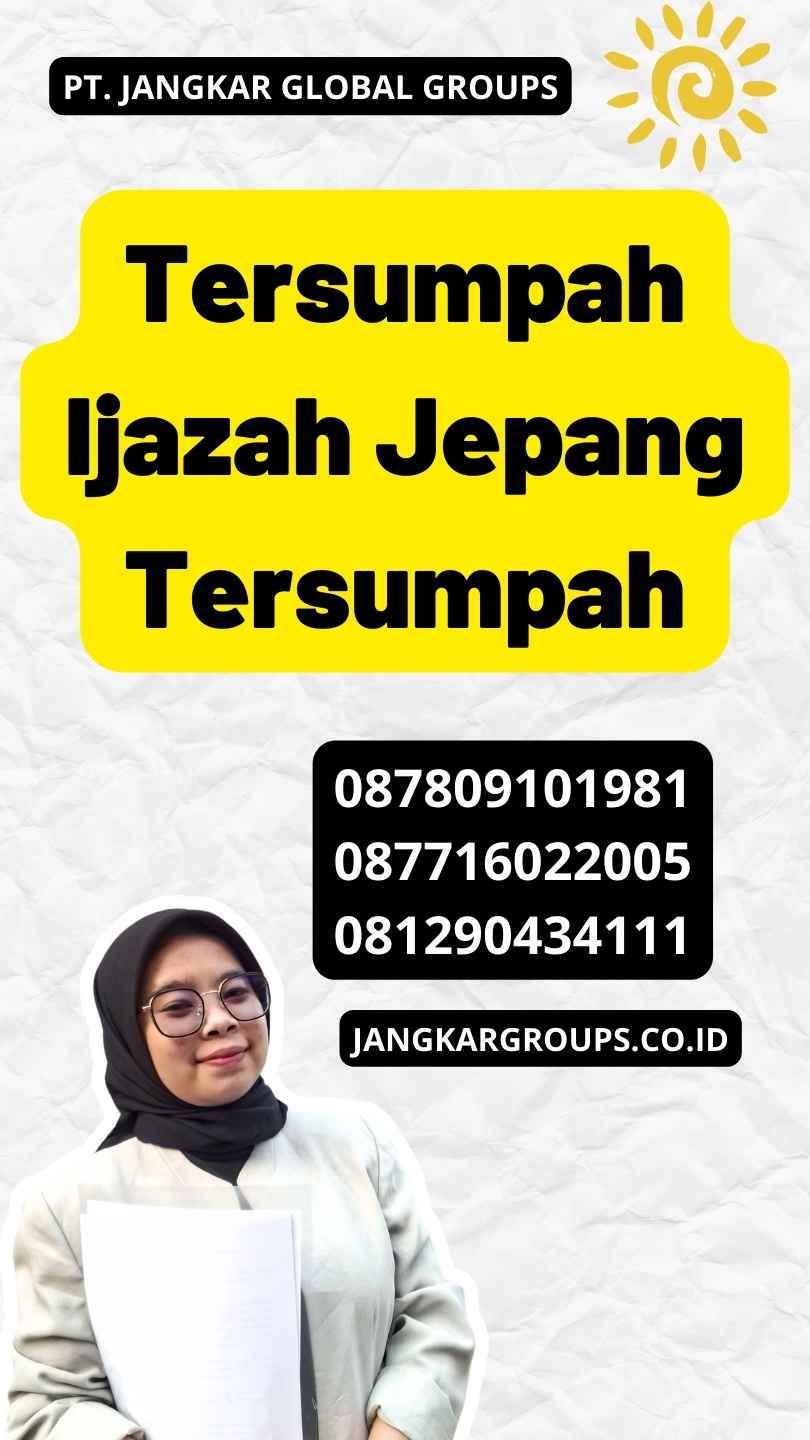 Tersumpah Ijazah Jepang Tersumpah