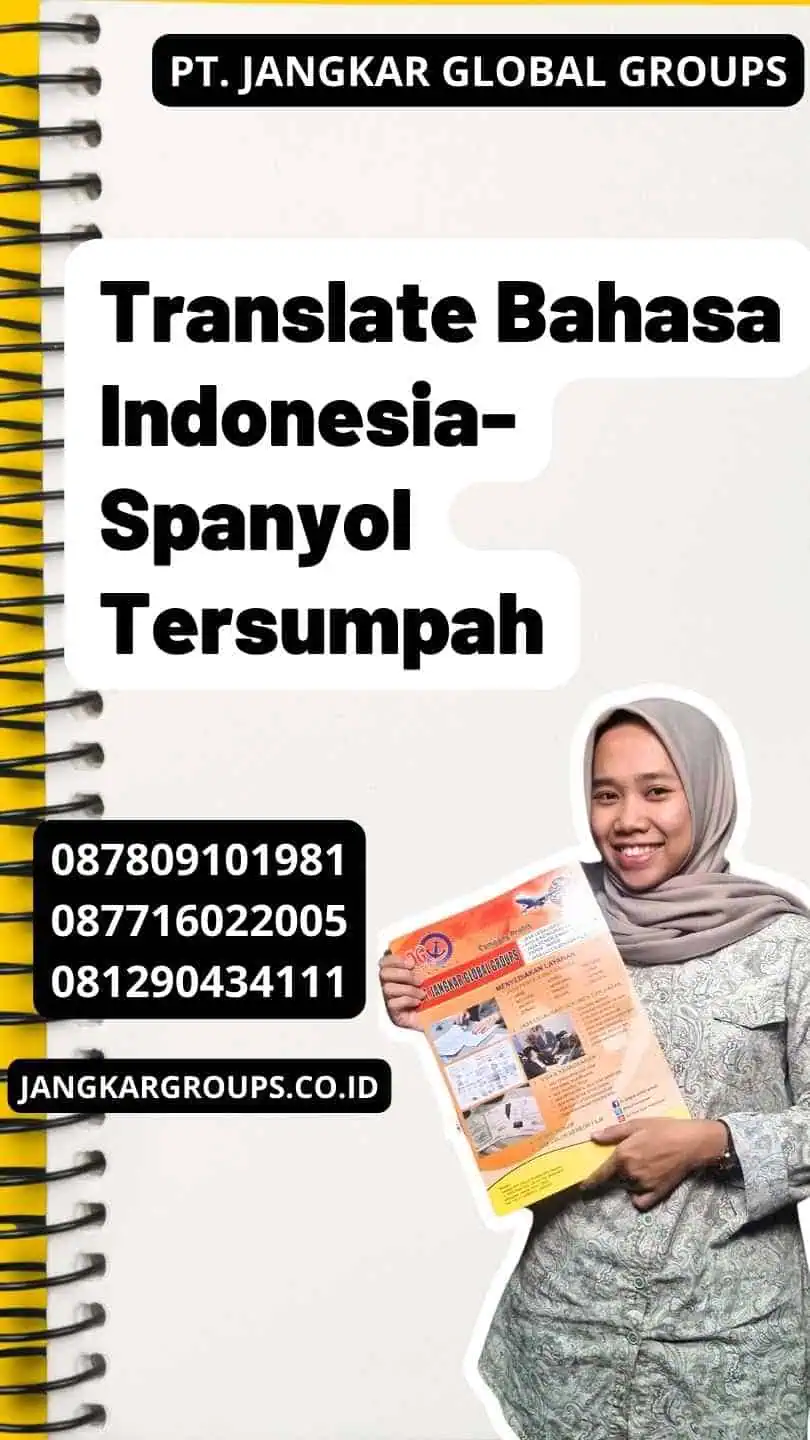 Translate Bahasa Indonesia-Spanyol Tersumpah