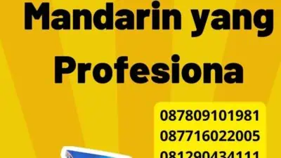 Translate Bahasa Mandarin yang Profesiona