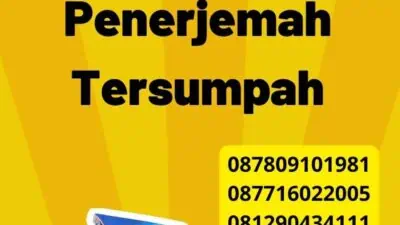 Translate Bahasa Taiwan Penerjemah Tersumpah