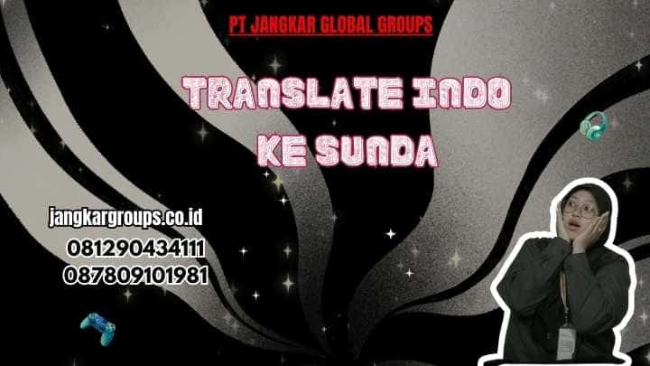 Translate Indo Ke Sunda