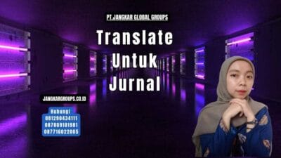 Translate Untuk Jurnal
