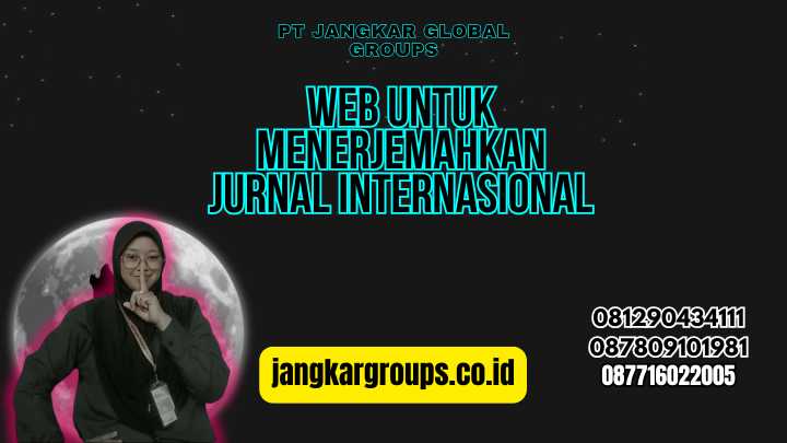 Web Untuk Menerjemahkan Jurnal Internasional