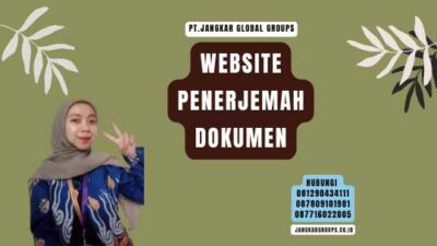 Website Penerjemah Dokumen