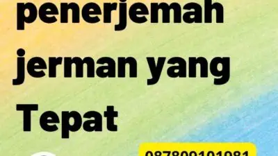 cara mengetahui penerjemah jerman yang Tepat