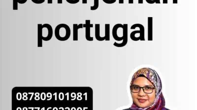 contoh hasil penerjemah portugal