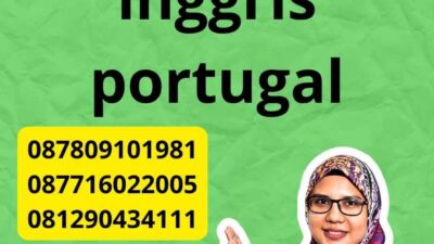 Harga Penerjemah Inggris Portugal