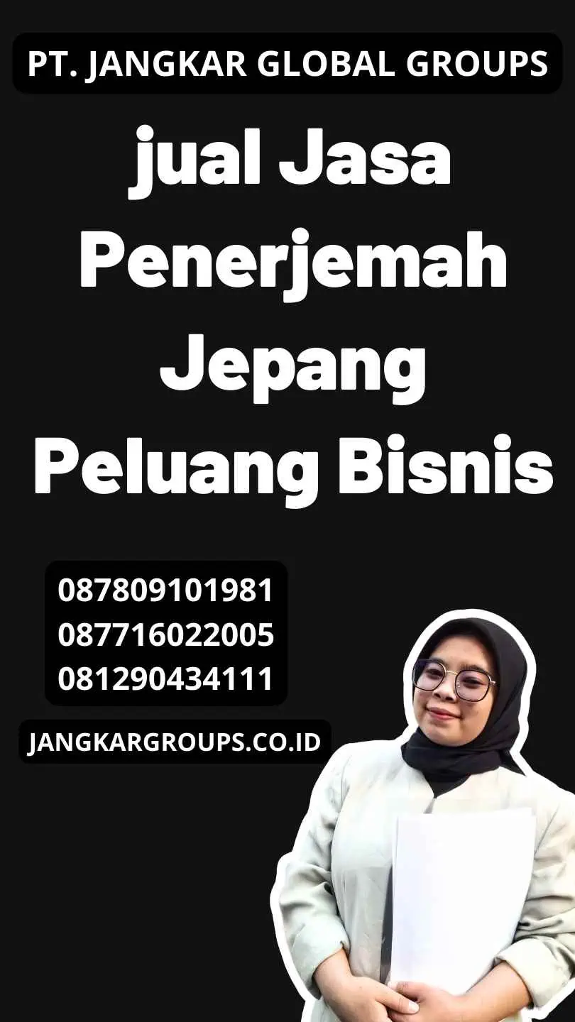 jual Jasa Penerjemah Jepang Peluang Bisnis