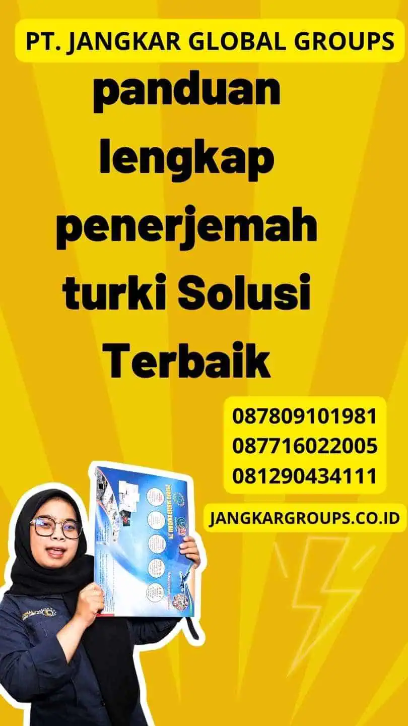 panduan lengkap penerjemah turki Solusi Terbaik