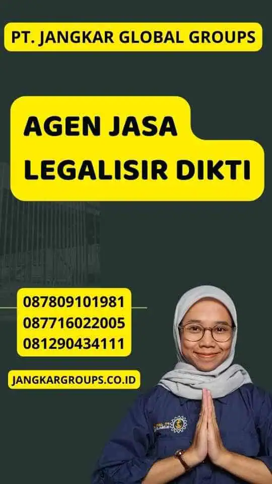 Agen Jasa Legalisir Dikti