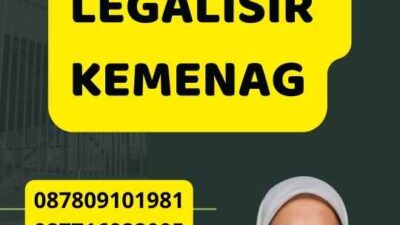 Agen Jasa Legalisir Kemenag