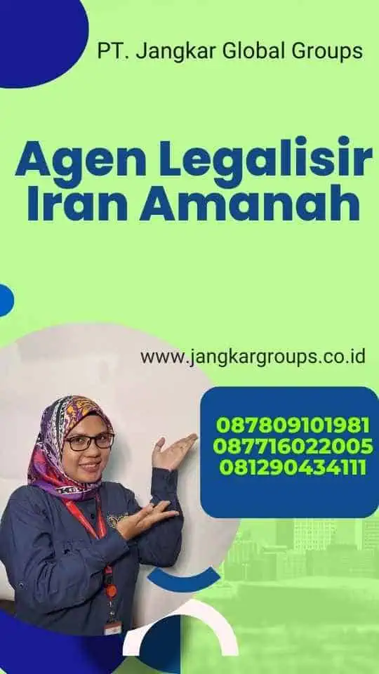 Agen Legalisir Iran Amanah