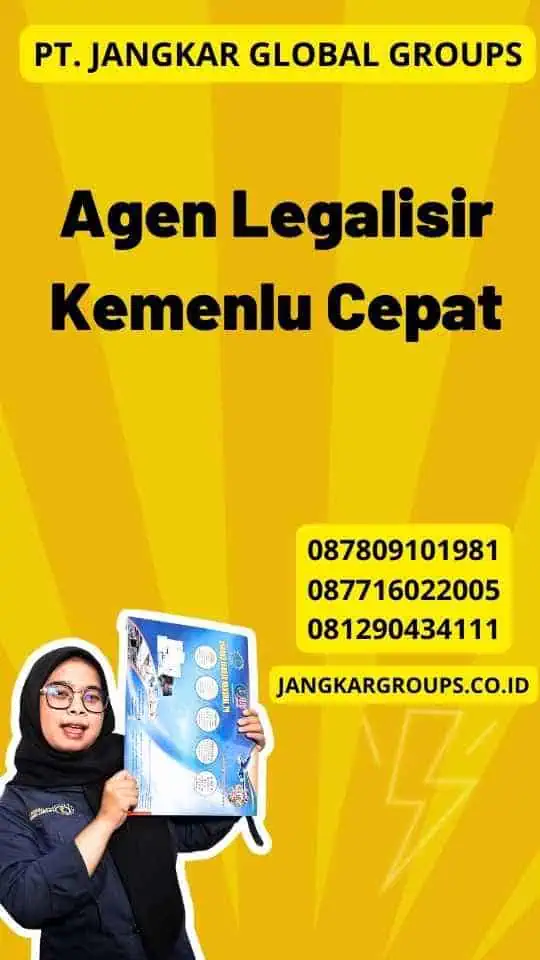 Agen Legalisir Kemenlu Cepat