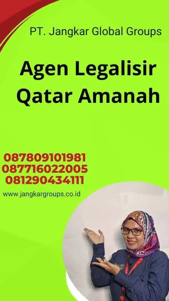 Agen Legalisir Qatar Amanah