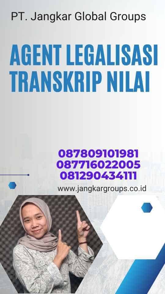 Agent Legalisasi Transkrip Nilai