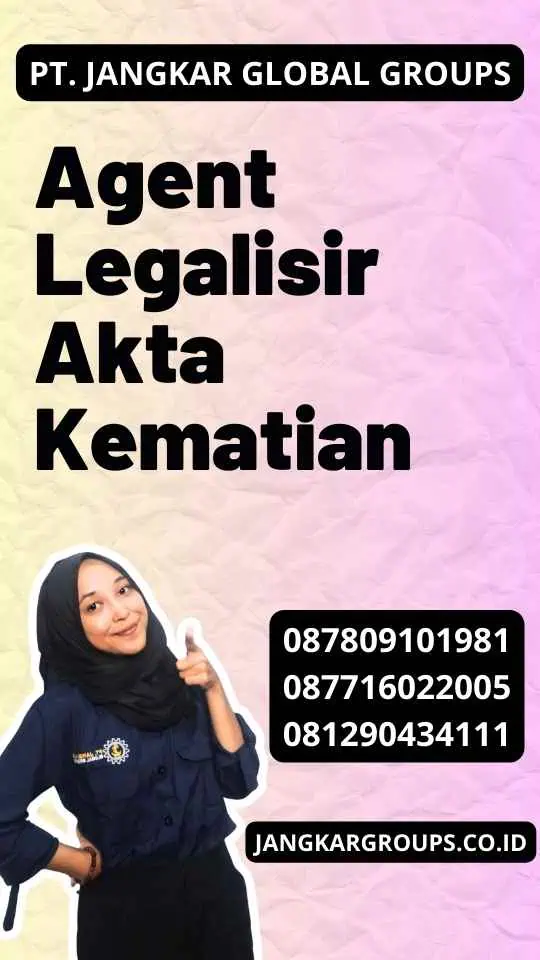 Agent Legalisir Akta Kematian