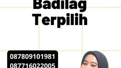 Agent Legalisir Badilag Terpilih