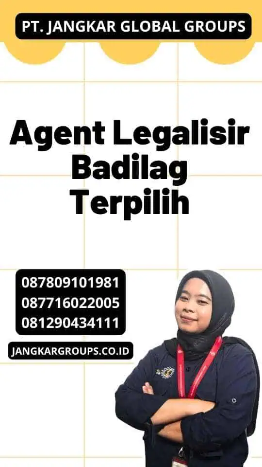 Agent Legalisir Badilag Terpilih