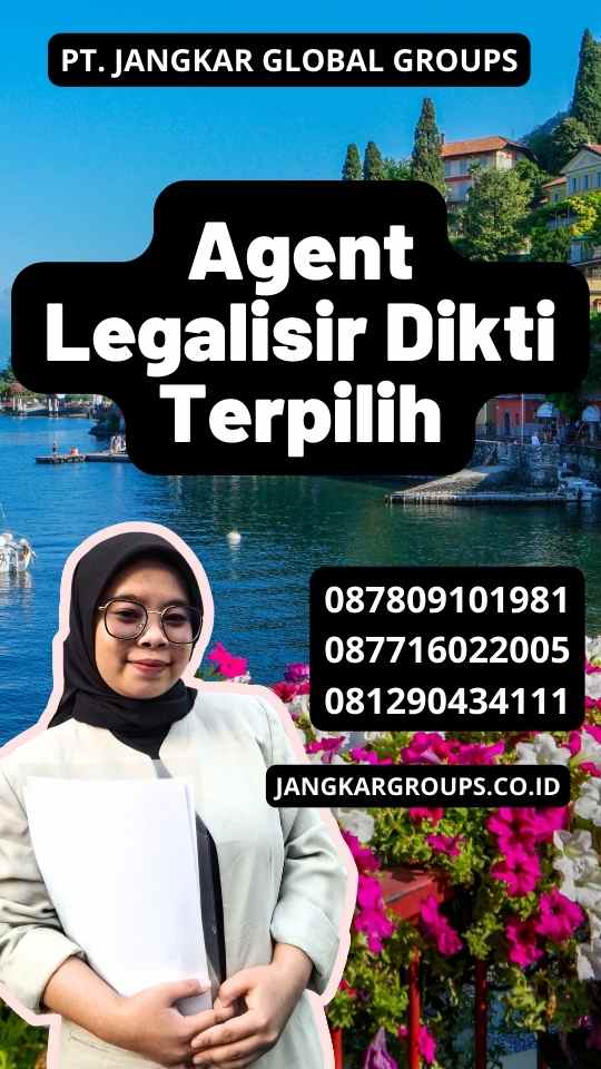 Agent Legalisir Dikti Terpilih