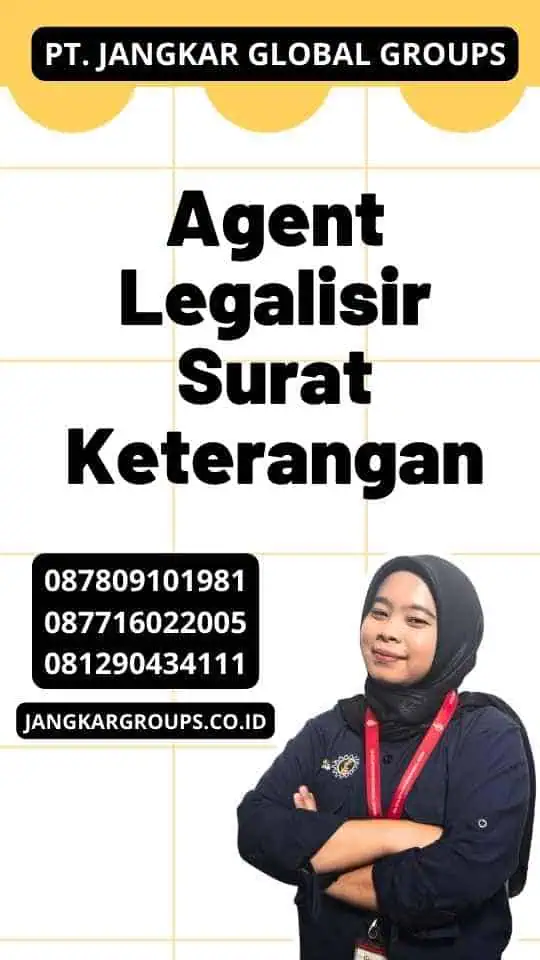 Agent Legalisir Surat Keterangan