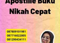 Apostille Buku Nikah Cepat