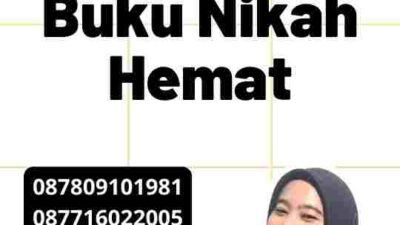 Apostille Buku Nikah Hemat