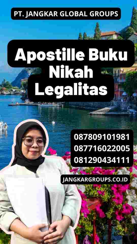 Apostille Buku Nikah Legalitas