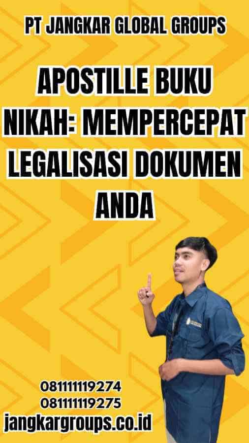 Apostille Buku Nikah: Mempercepat Legalisasi Dokumen Anda