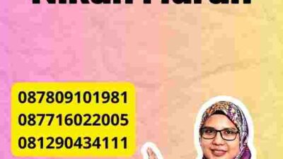 Apostille Buku Nikah Murah