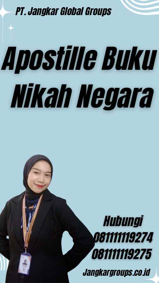 Apostille Buku Nikah Negara