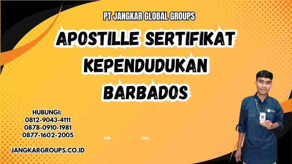 Apostille Sertifikat Kependudukan Barbados