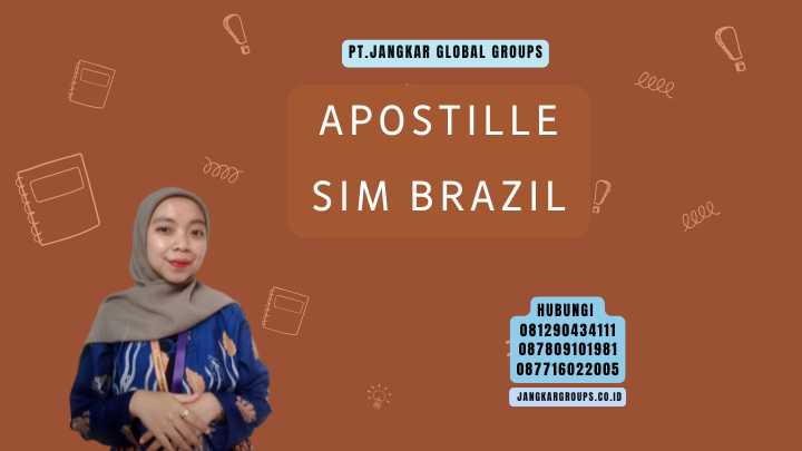 Apostille Sim Brazil