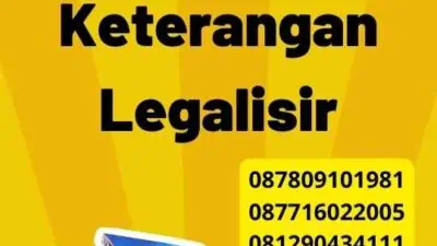 Aspek Notaris Surat Keterangan Legalisir