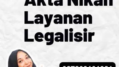 Biaya Legalisir Akta Nikah Layanan Legalisir