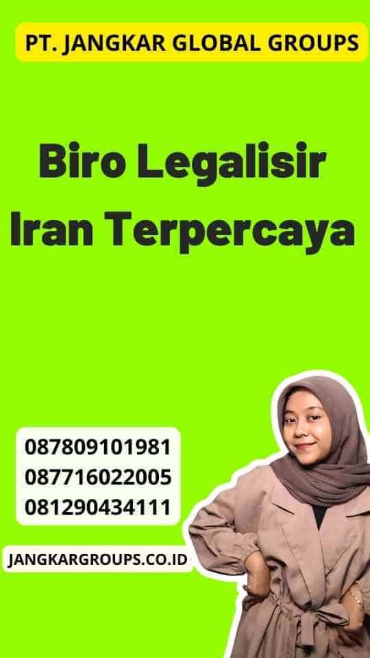 Biro Legalisir Iran Terpercaya