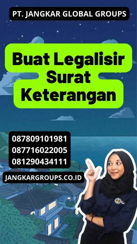 Buat Legalisir Surat Keterangan