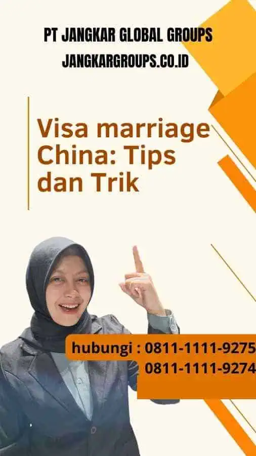 Visa marriage China