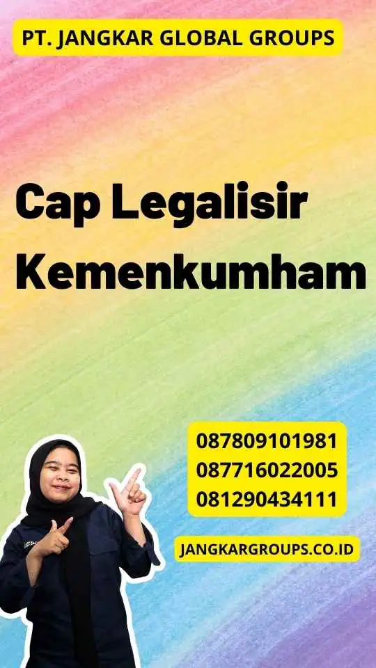 Cap Legalisir Kemenkumham