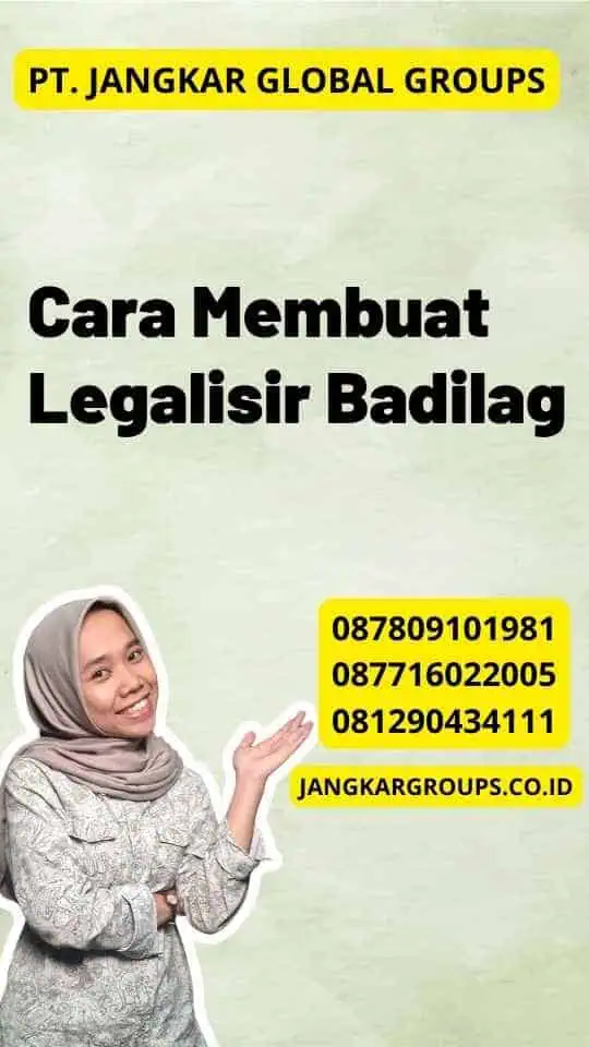 Cara Membuat Legalisir Badilag