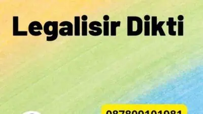 Cara Membuat Legalisir Dikti