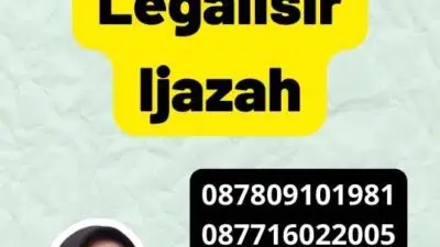 Cara Membuat Legalisir Ijazah