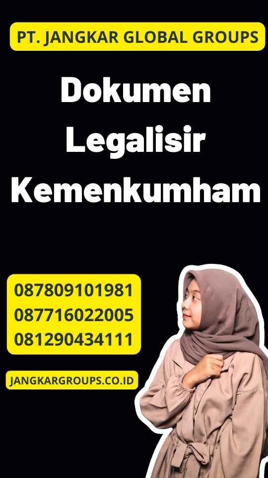 Dokumen Legalisir Kemenkumham