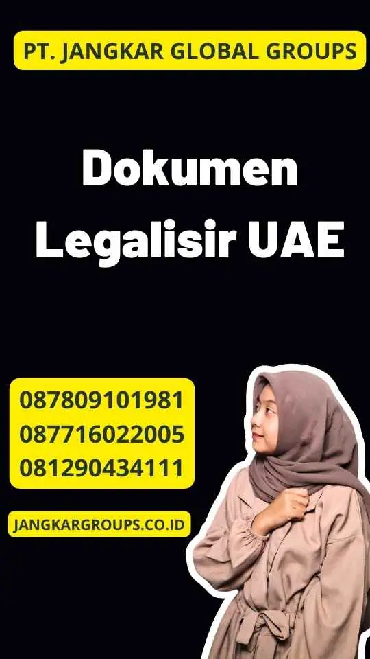 Dokumen Legalisir UAE