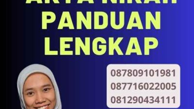 Hak Legalisir Akta Nikah Panduan Lengkap