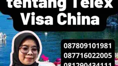 Informasi Penting tentang Telex Visa China