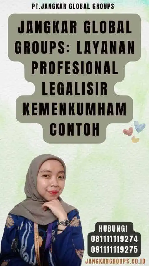 Jangkar Global Groups Layanan Profesional Legalisir Kemenkumham Contoh