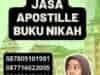 Jasa Apostille Buku Nikah