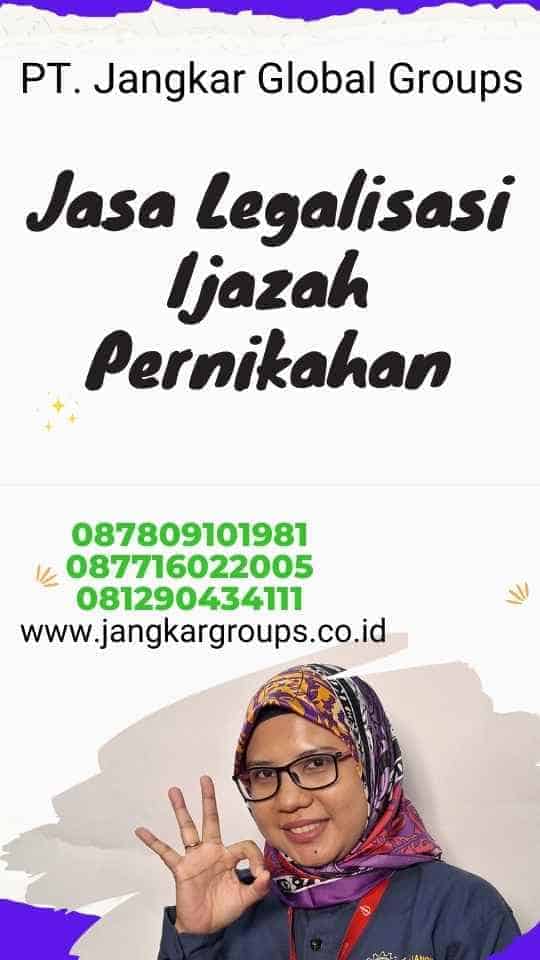 Jasa Legalisasi Ijazah Pernikahan